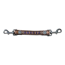 Personalized  goat or sheep halter hand hold in purple