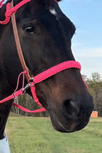 Side Pull Hackamore bitless attachment  all sizes  SOLID COLOR