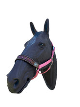 PERSONALIZED   nylon pony or miniature horse  halter many different patterns and colors!