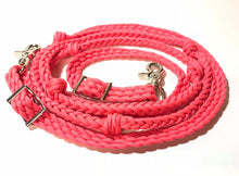 Barrel Reins, Round with grip knots...You choose color and length