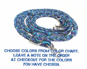 Barrel Reins, wide 1” reins with grip knots...You choose color and length