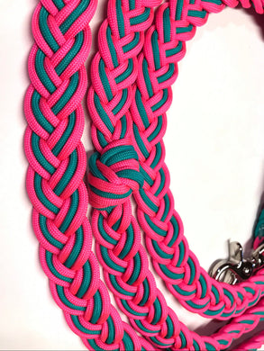 Barrel Reins, wide 1” reins with grip knots...You choose length