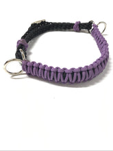 side pull hackamore  bitless attachment.... lilac with black chinstrap...all sizes