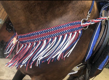 Patriotic tack set average horse size