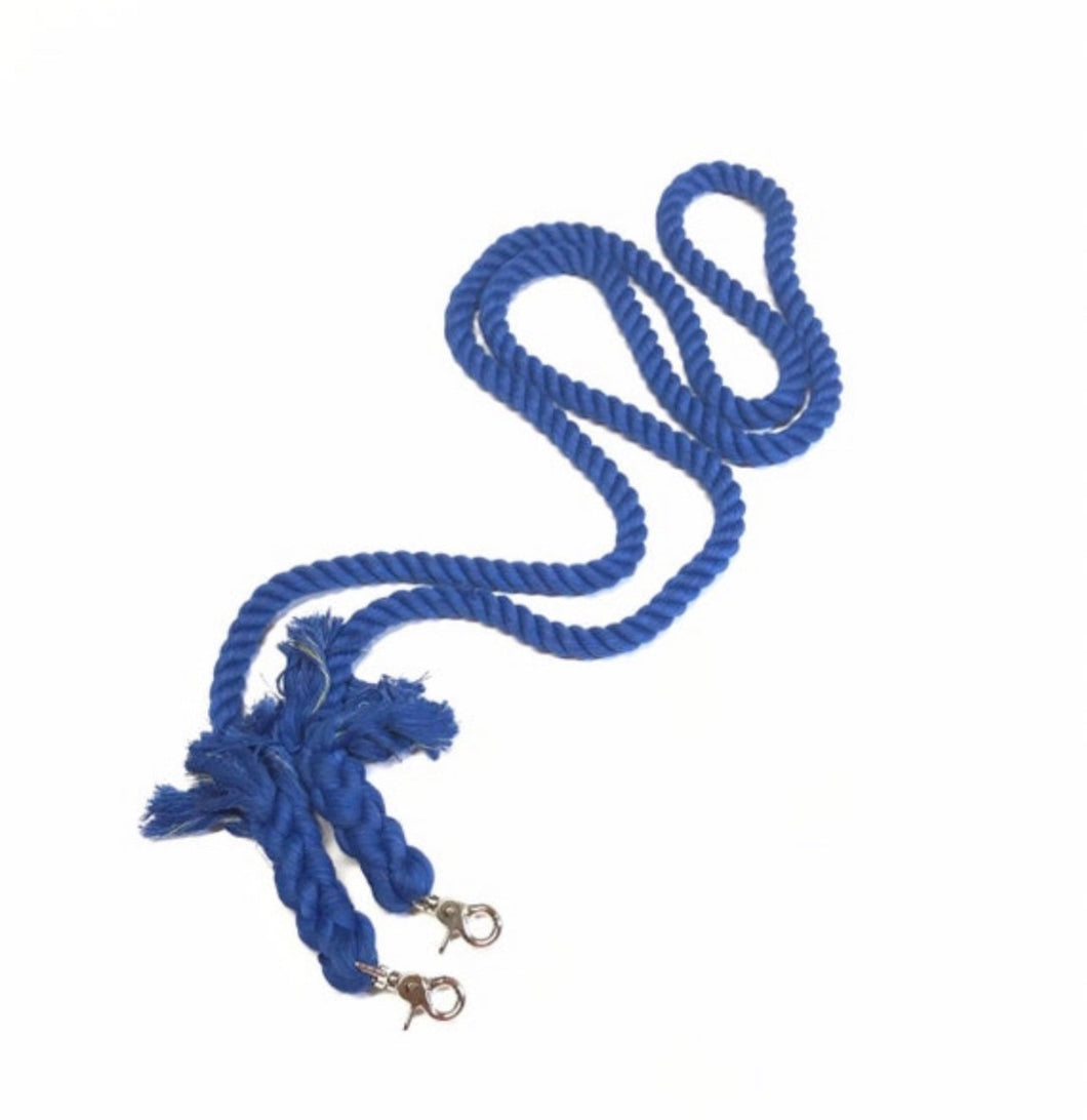 Royal blue Cotton Reins