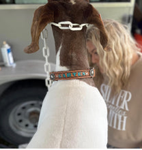 Personalized  goat or sheep halter hand hold