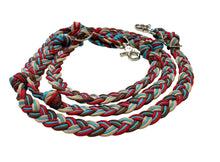 Barrel Reins, wide 1” reins with grip knots...You choose color and length