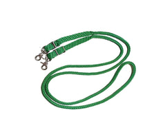 Basic round Roping loop reins your choice of color