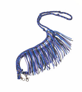 Fringe Barrel Reins, You choose color