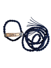 Personalized sheep, lamb, or goat halter dark blue