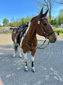 Sunflower Barrel Reins, Round with grip knots...You choose color and length