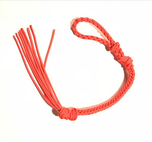 Crops, Riding Whip , quirt neon orange