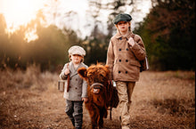 Personalized COW halter small mini cow or calf in brown