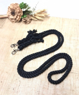 Black Cotton Reins