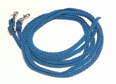 Split reins  braided in paracord you choose colors