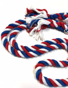 Red white and blue  Cotton Reins