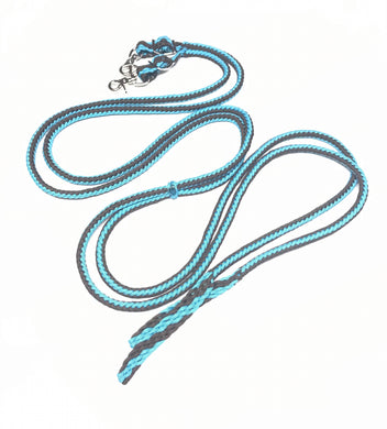 Round Split reins  braided in paracord you choose colors