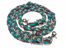 Barrel Reins, wide 1” reins with grip knots...You choose color and length