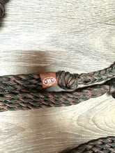 Camo Barrel Reins, Round with grip knots