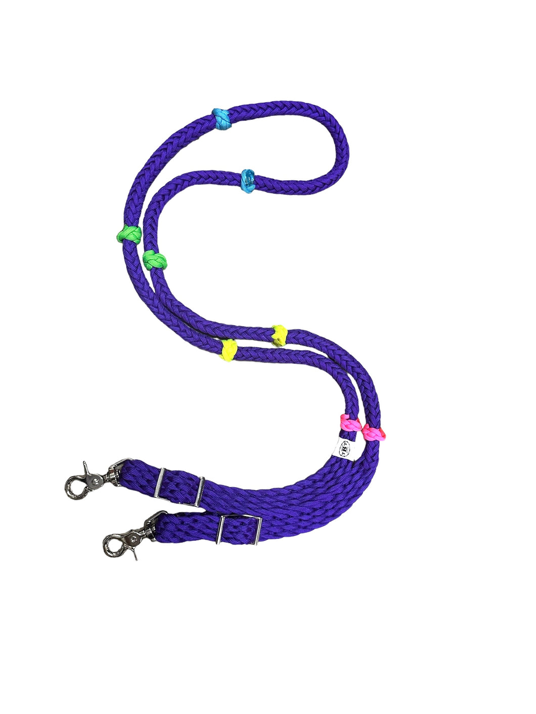 Training Lesson Reins, Round  (multiple lengths available and custom colors)