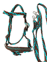 Complete Bitless bridle for ponies …side pull hackamore with reins