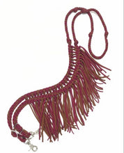 Fringe Barrel Reins, You choose color