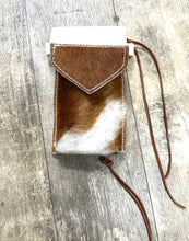 Phone pouch cowhide