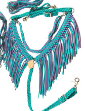 Mermaid bitless fringe Tack set