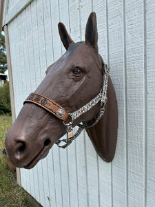 PERSONALIZED Cow print nylon horse halter