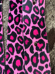 Cinch Strap Set pink cheetah