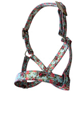 Nylon cow floral halter all sizes