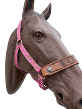 PERSONALIZED horse halter pink camo