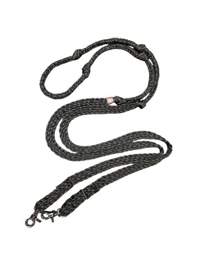 Camo Barrel Reins, Round with grip knots