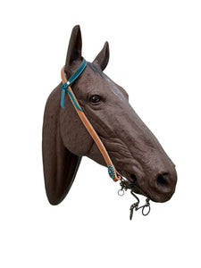 One ear leather bridle