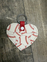 Baseball leather key fob TBT - Tiffanys Braided Tack LLC
