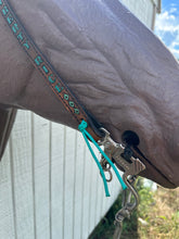 One ear personalized leather bridle