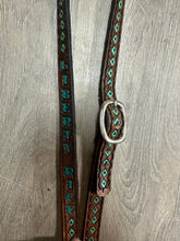 One ear personalized leather bridle