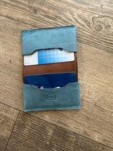 Cardholder unisex leather minimalist card wallet