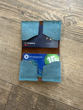 Cardholder unisex leather minimalist card wallet