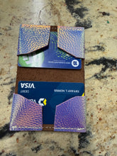 Cardholder unisex leather minimalist card wallet
