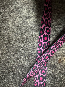 Sale dog leash pink cheetah