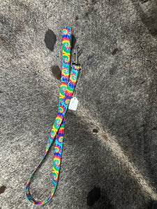 Sale dog leash tie dye