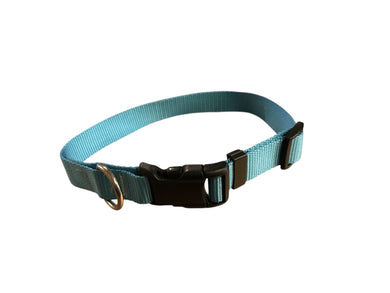 Sale L dog collar light blue