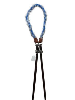 Sale 8’ reins fuzzy reins blue