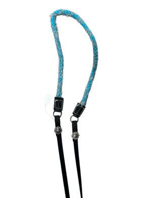 Sale 8’ reins fuzzy reins turquoise