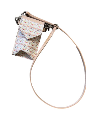 Phone pouch cross body with card holder