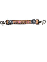 Personalized  goat or sheep halter hand hold in pink