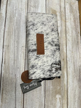 Myra cowhide womens wallet with a Hereford cow