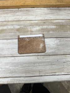 Cardholder unisex cowhide