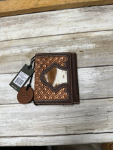 Men’s wallet brown leather with cowhide